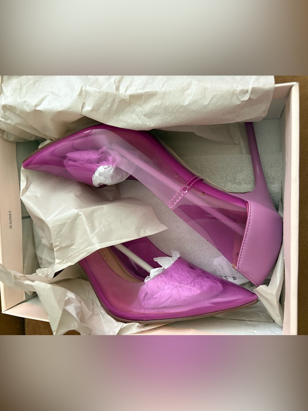 Chinese Laundry Women's Darling Heels.  Size 8. Purple. NIB - Picture 8 of 9